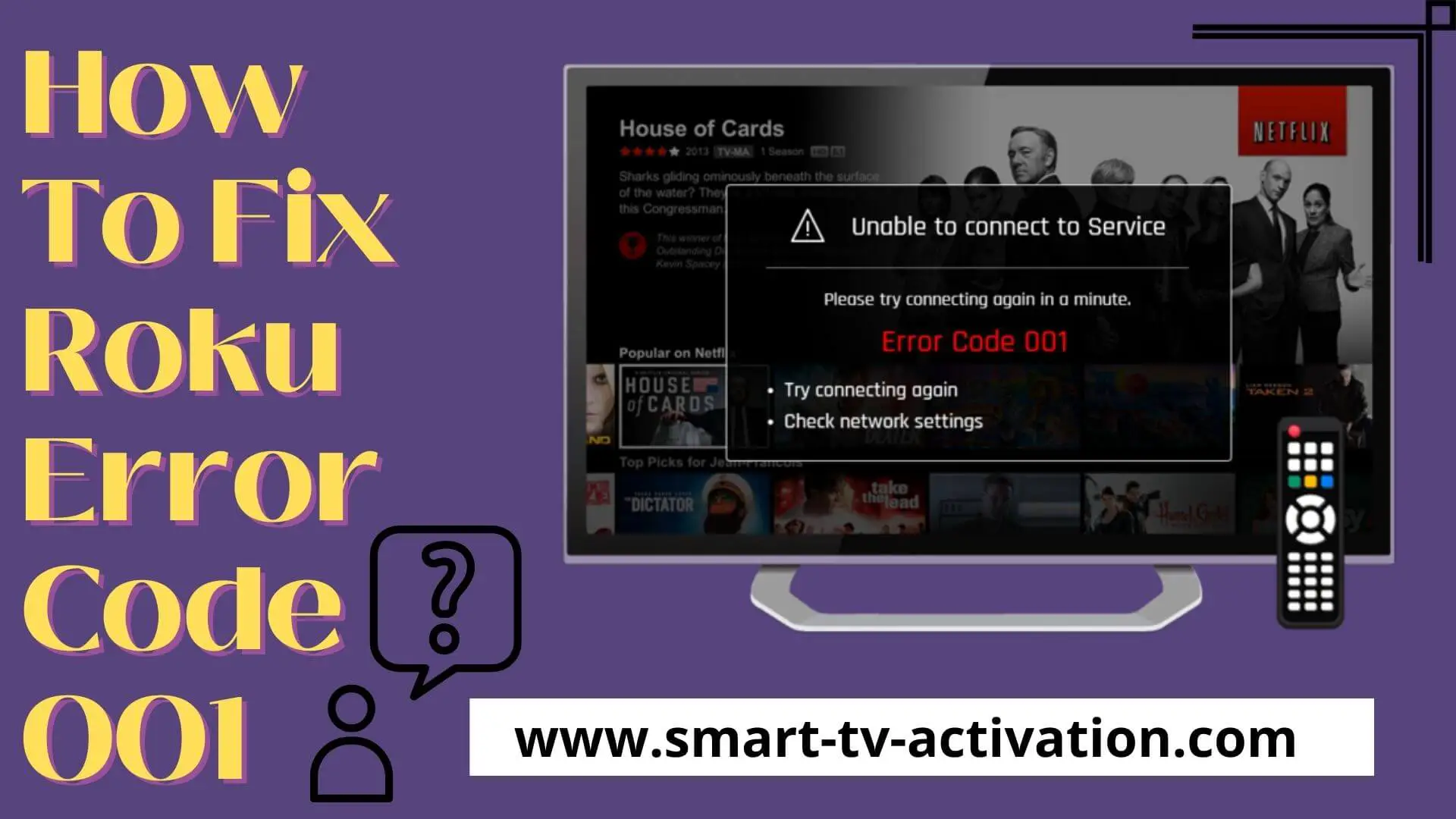 Read more about the article How to Fix Roku Error Code 001?