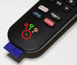 Why Roku Remote Blinking Green Light